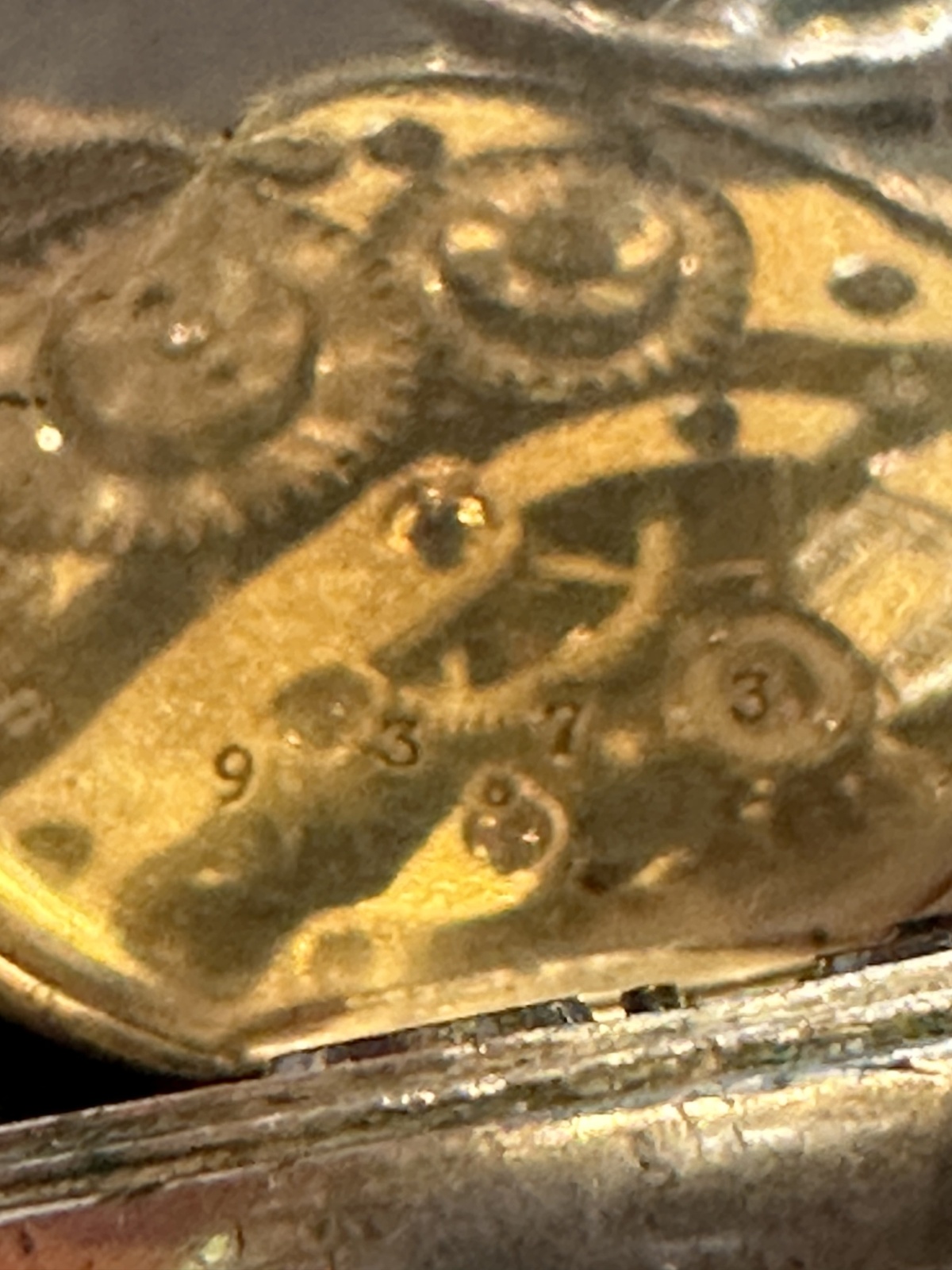 Antike Taschenuhr/Schützengrabenuhr