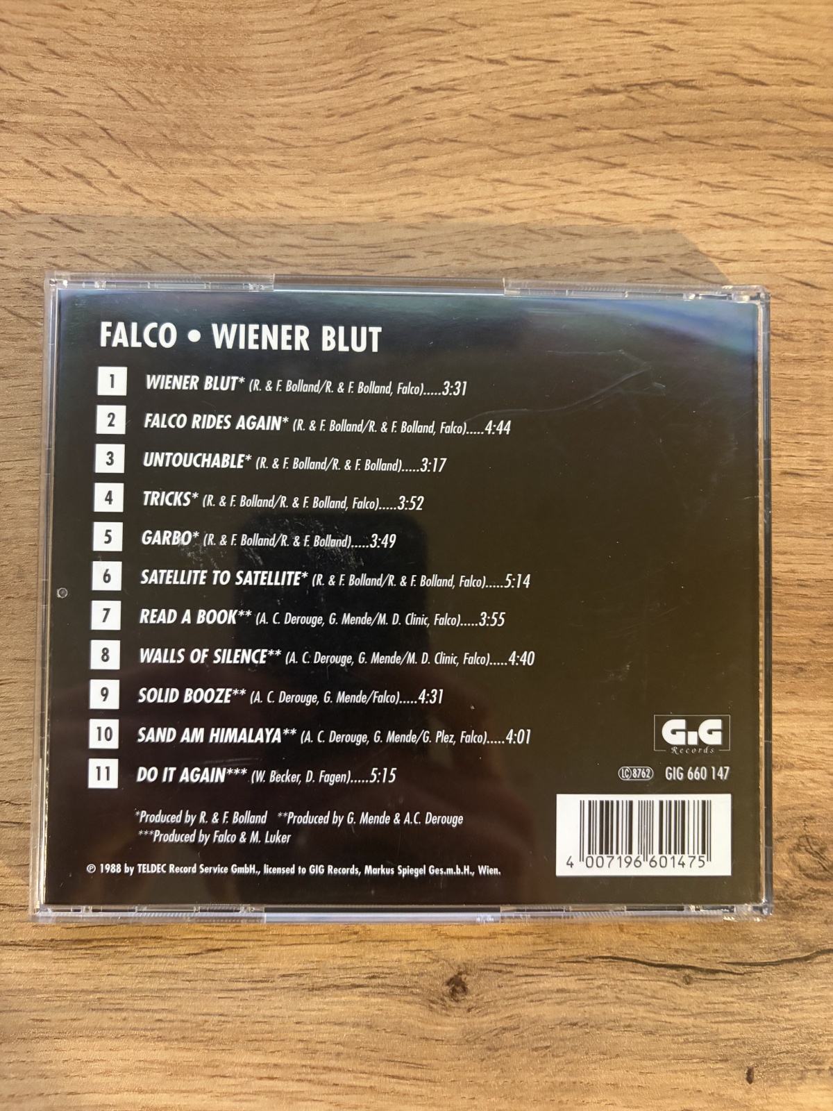 Falco - Wiener Blut / CD / SIGNIERT
