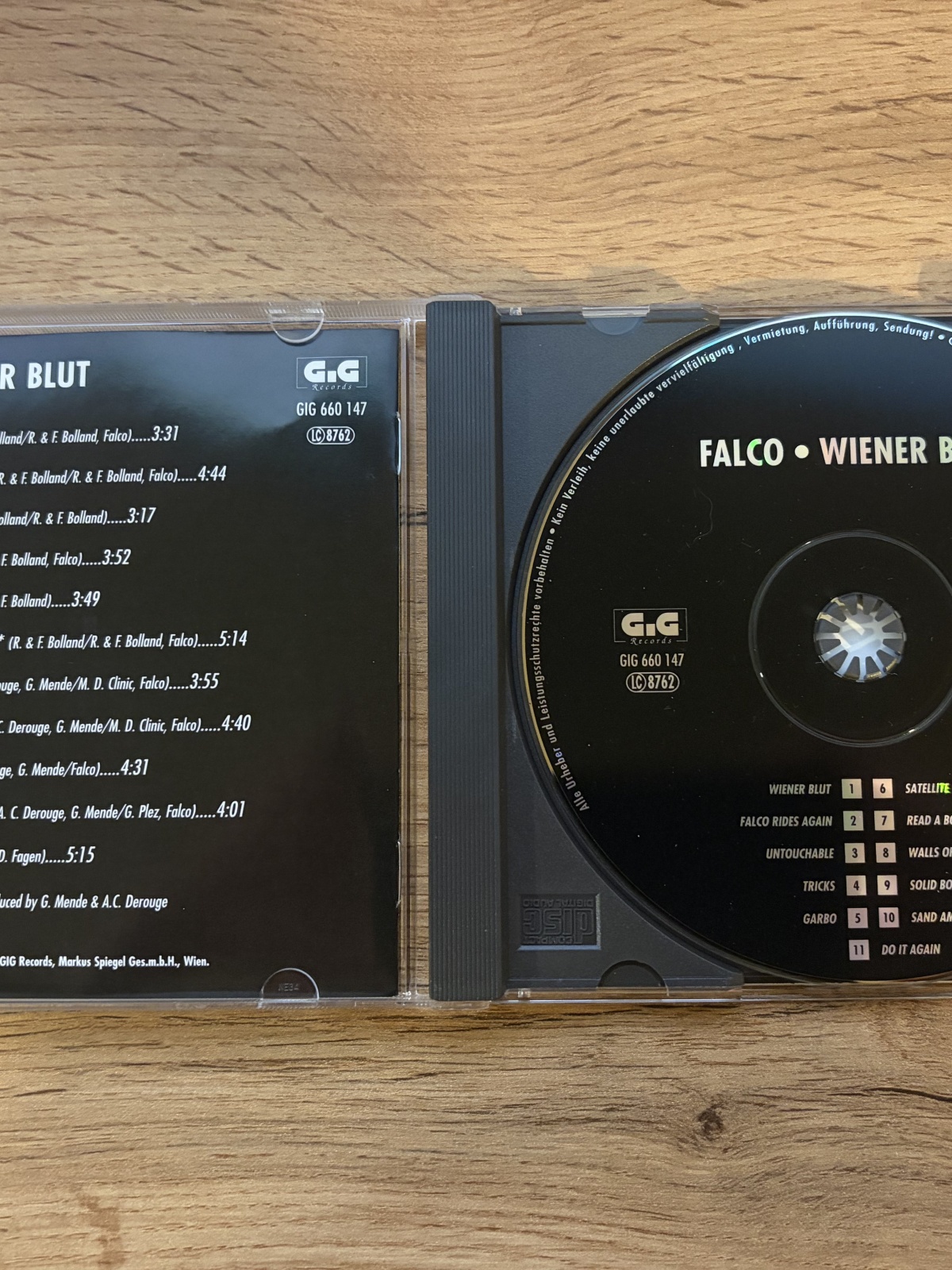 Falco - Wiener Blut / CD / SIGNIERT