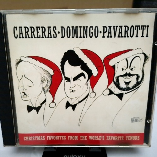 CD / Carreras - Domingo - Pavarotti – Christmas Favorites From The World's Favorite Tenors