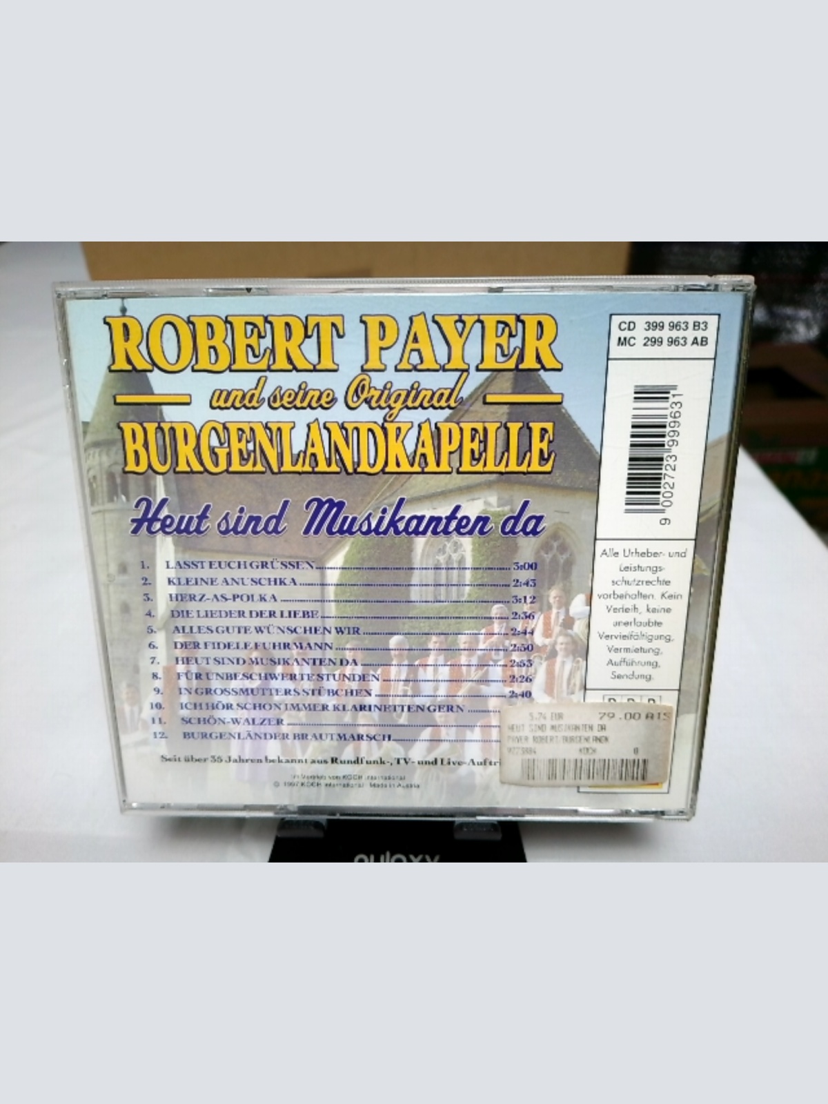 CD / Robert Payer und seine Original Burgenlandkapelle