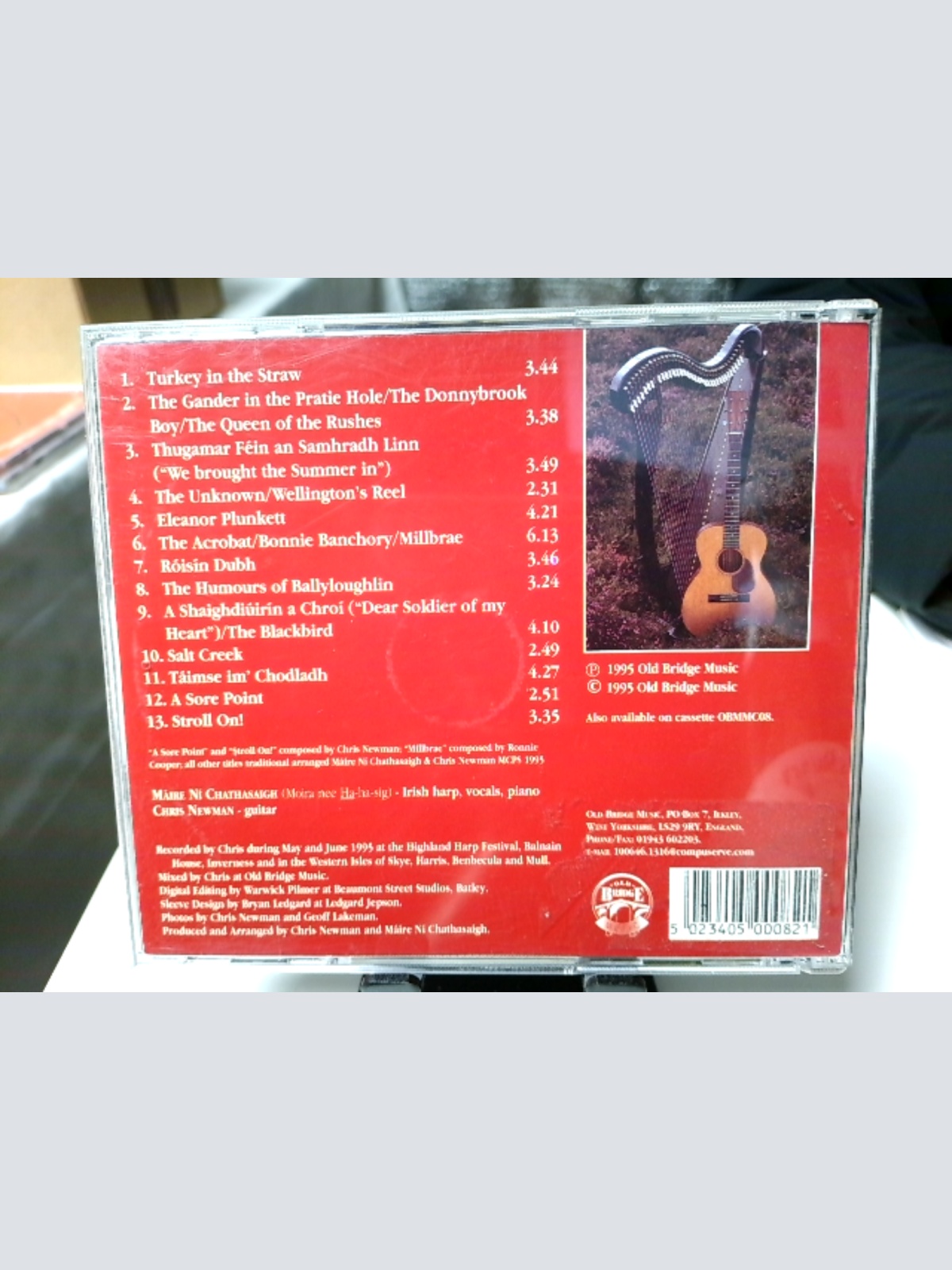 CD / Live in the Highlands Maire ni Chathasaigh and chris Newman