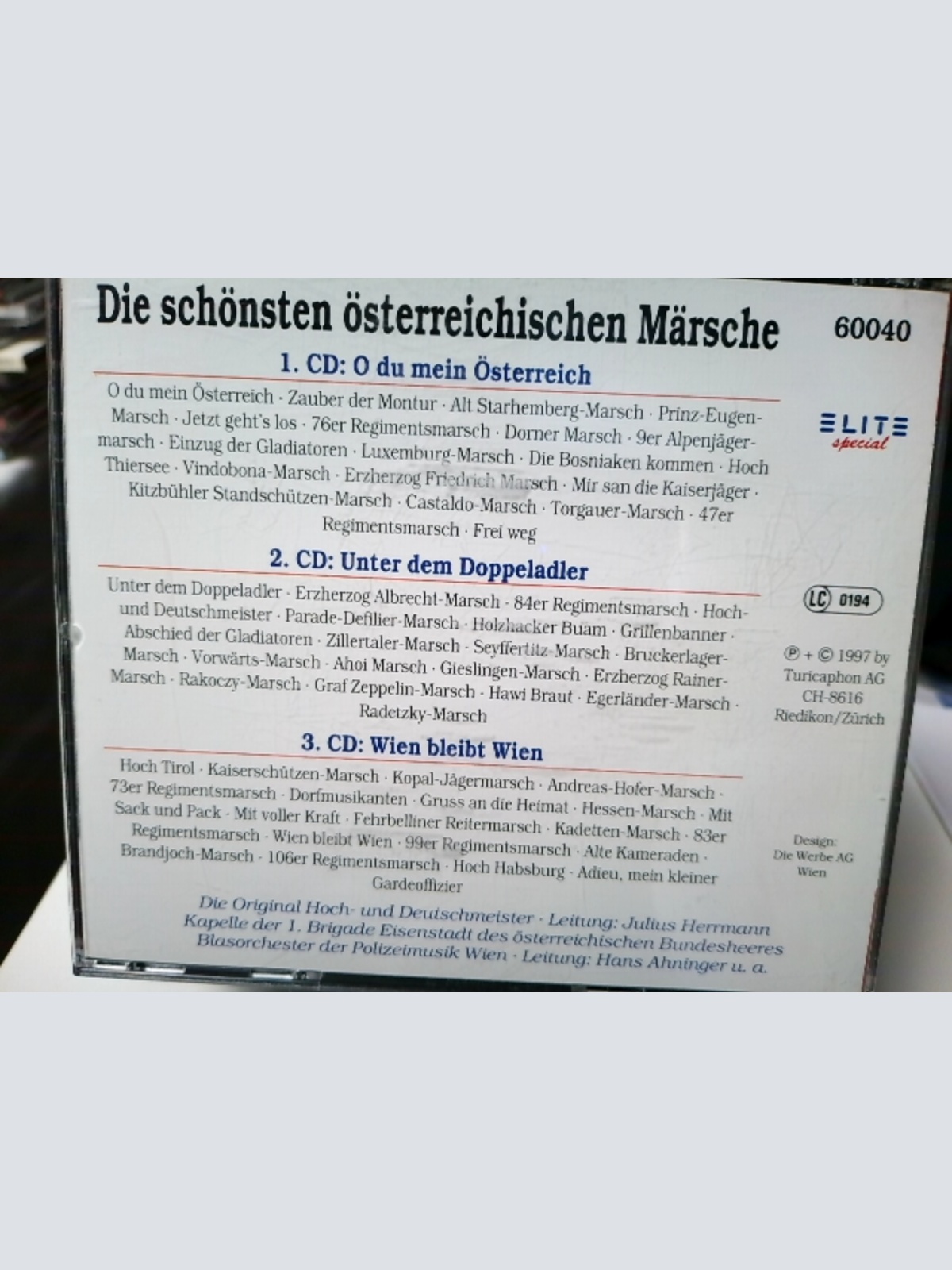 3CD / Die schönsten Österreichischen Märsche