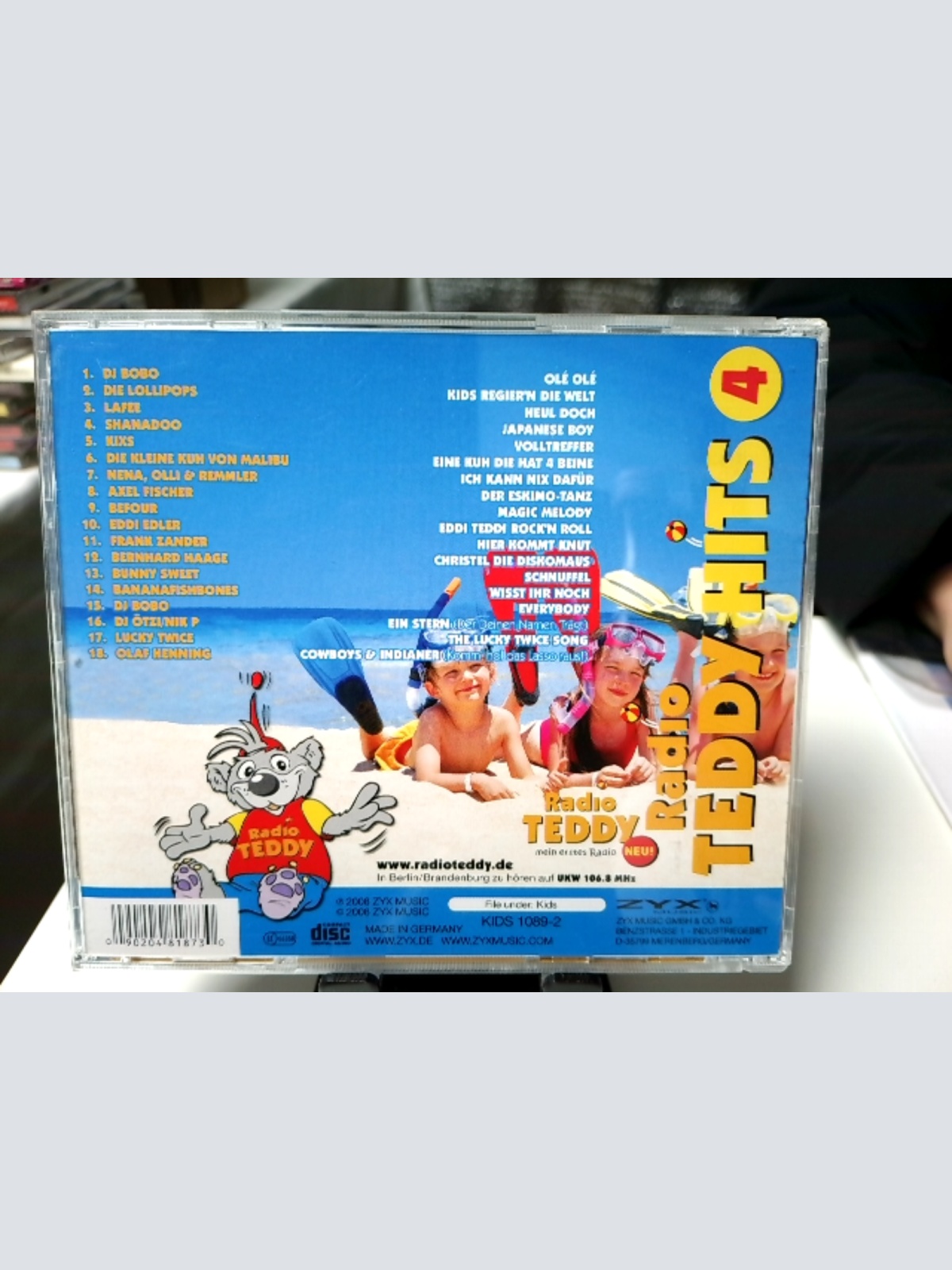 CD / Radio Teddy Hits 4