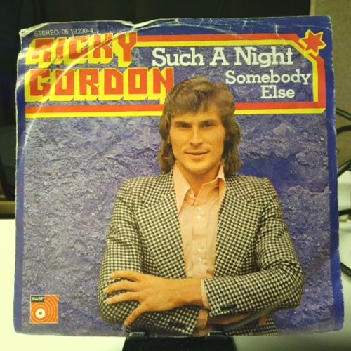 SINGLE / Ricky Gordon – Such A Night / Somebody Else