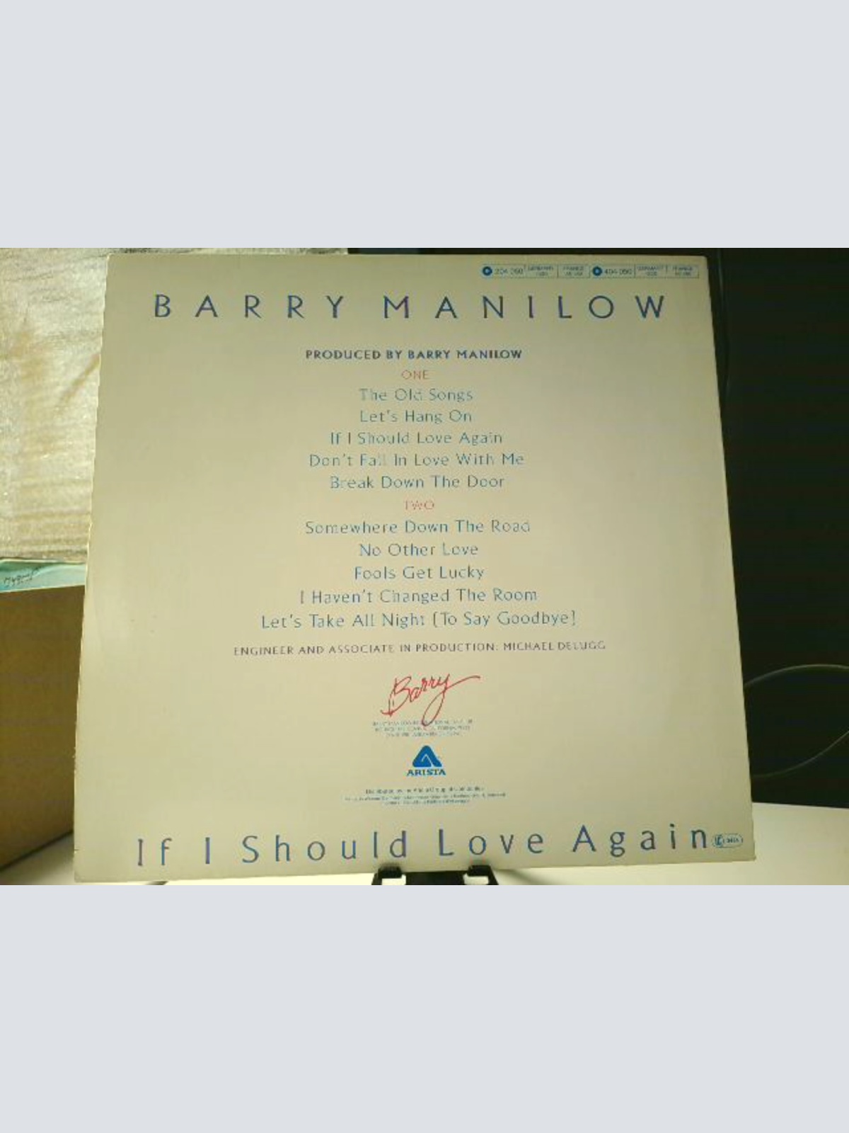 LP / Barry Manilow – If I Should Love Again