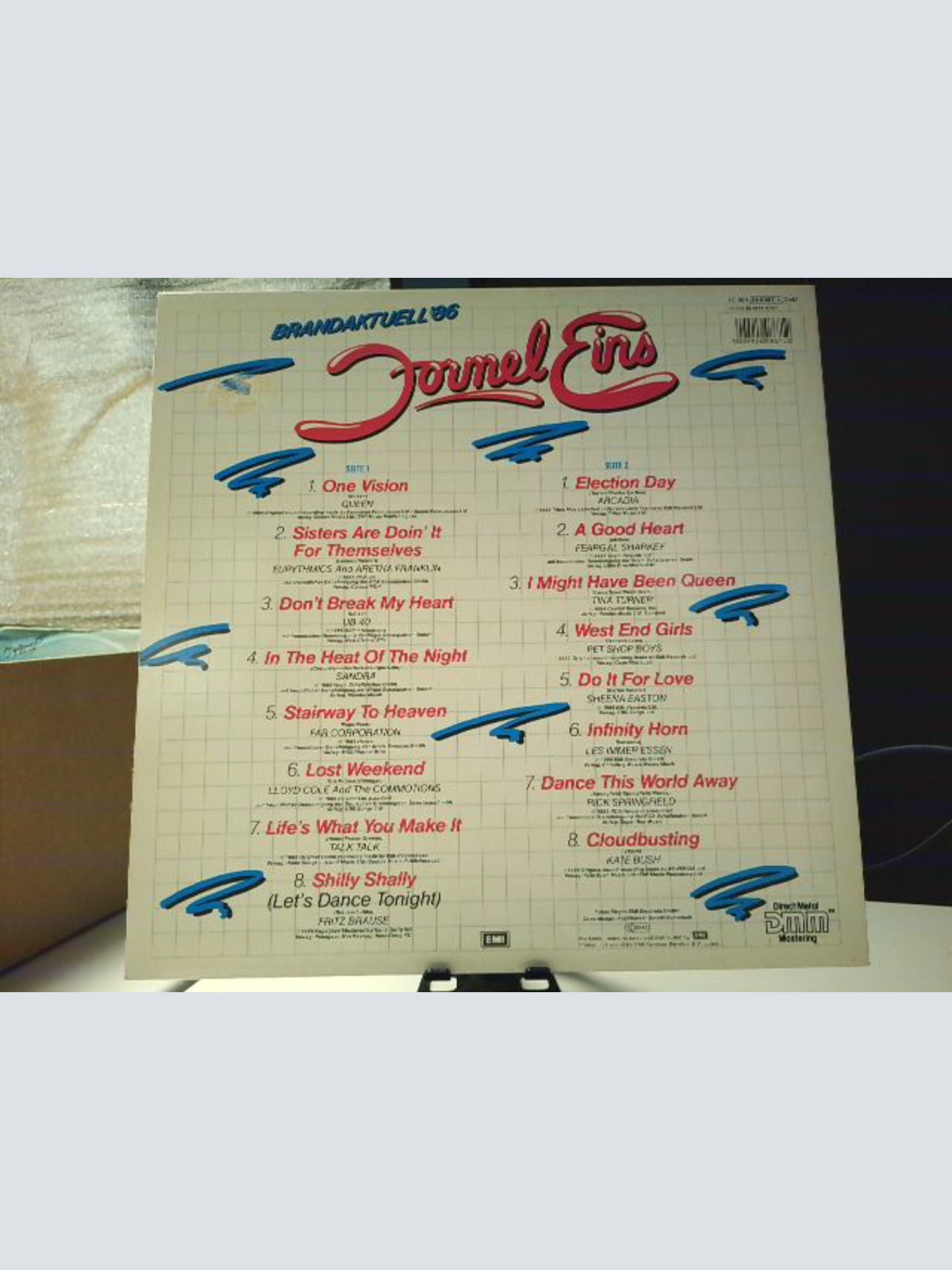 LP / Various – Formel Eins - Brandaktuell '86