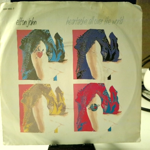 SINGLE / Elton John – Heartache All Over The World