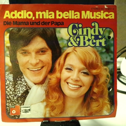 SINGLE / Cindy & Bert – Addio, Mia Bella Musica