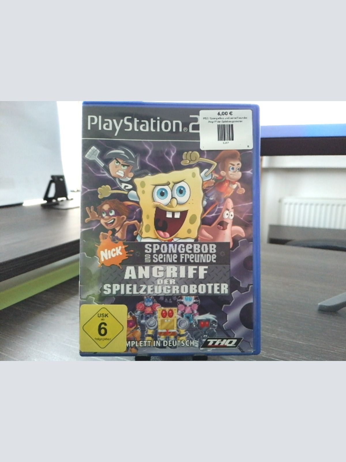 PS2 / SpongeBop und seine Freunde: Angriff der Spielzeugroboter