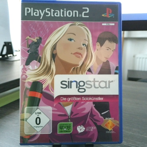 PS2 / Sing Star Die größten Solokünstler