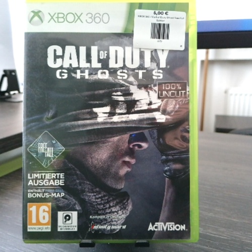 XBOX 360 / Call of Duty Ghost Free Fall Edition