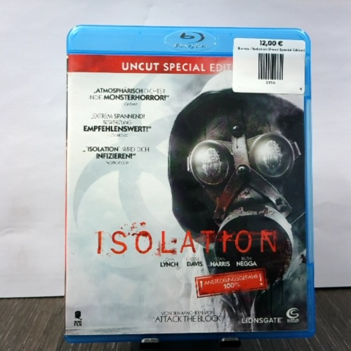 Blu-ray / Isolation (Uncut Special Edition)