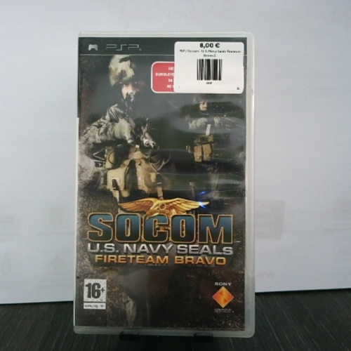 PSP / Socom - U.S. Navy Seals Fireteam Bravo 2