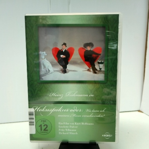 DVD / Heinz Rühmann in Hokuspokus oder: Wie lasse ich meinen Mann verschwinden?