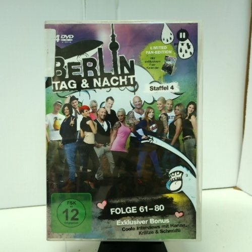 DVD / Berlin - Tag & Nacht - Staffel 4/Folge 61-80 - Fan Edition [4 DVDs]