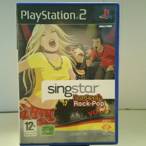 PS2 / Singstar Deutsch Rock-Pop Vol.2
