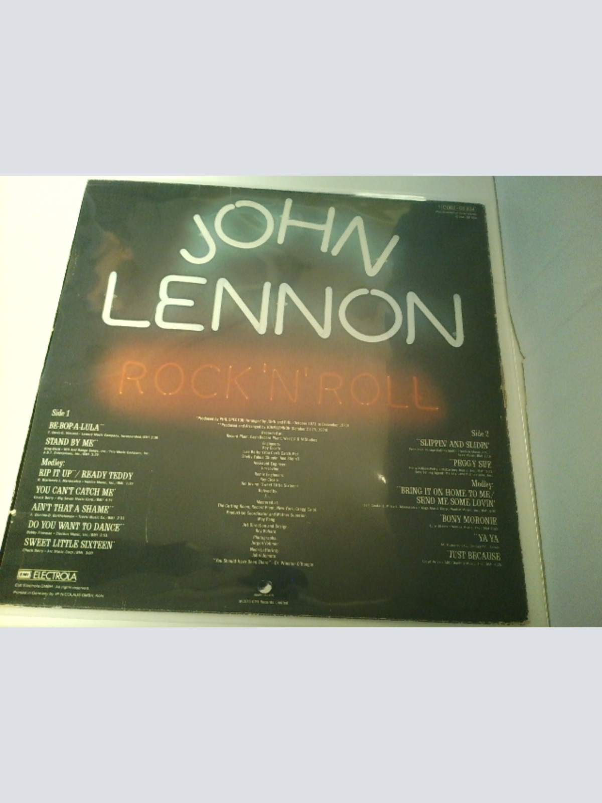 LP / John Lennon – Rock 'N' Roll