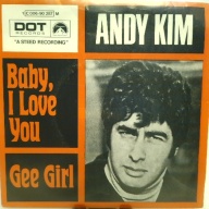 SINGLE / Andy Kim – Baby, I Love You / Gee Girl
