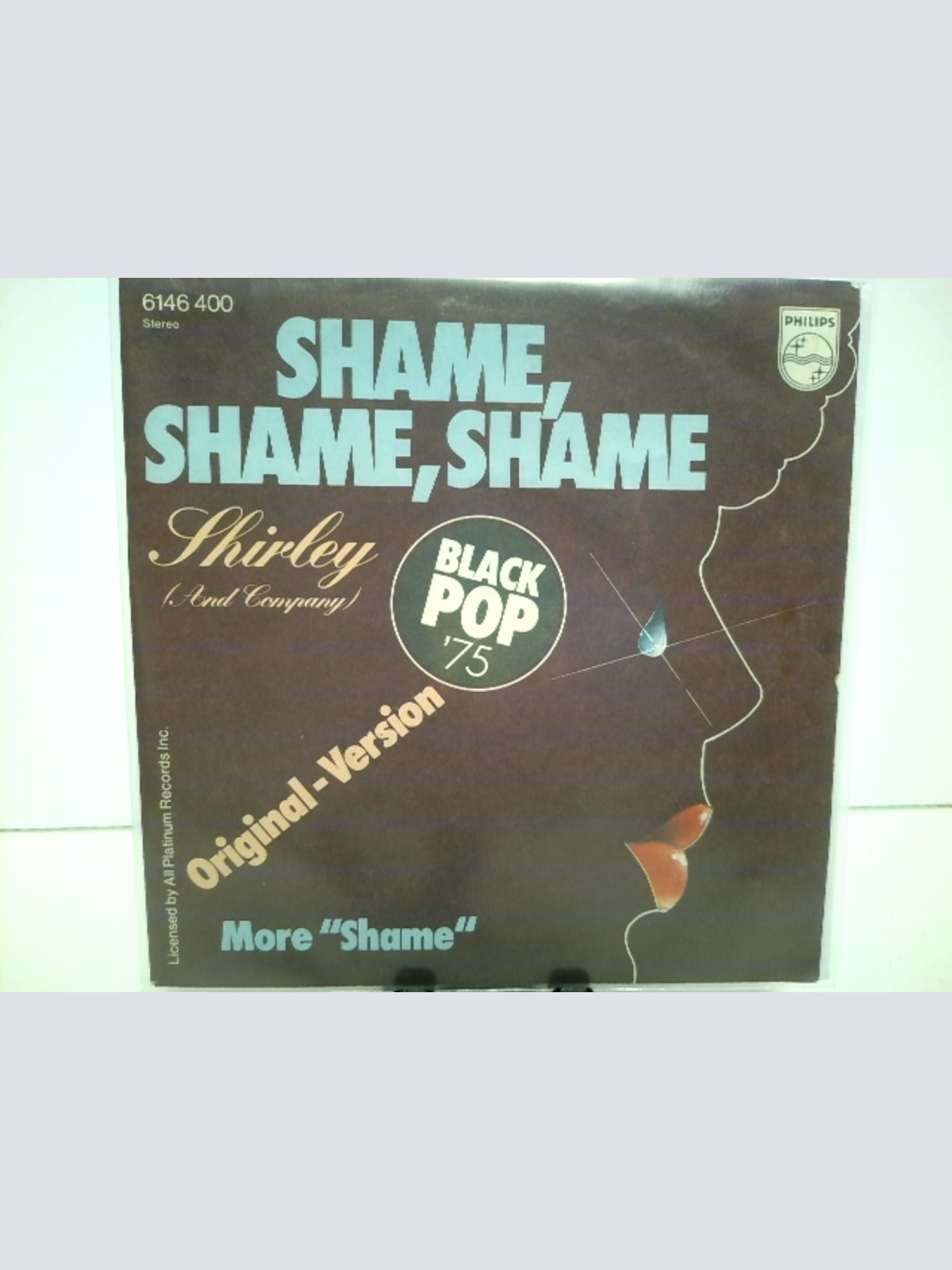 SINGLE / Shirley (And Company)* – Shame, Shame, Shame (Original-Version)