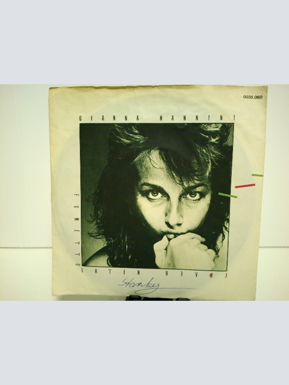 SINGLE / Gianna Nannini – Latin Lover / Fumetto