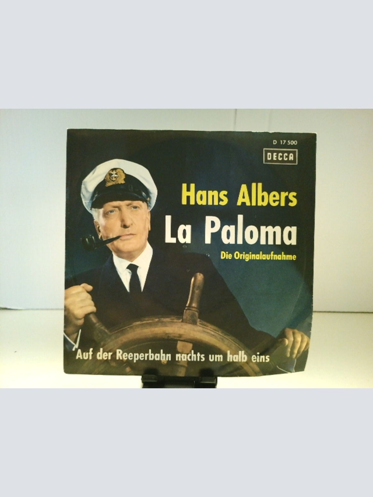 SINGLE / Hans Albers – La Paloma / Auf Der Reeperbahn Nachts Um Halb Eins