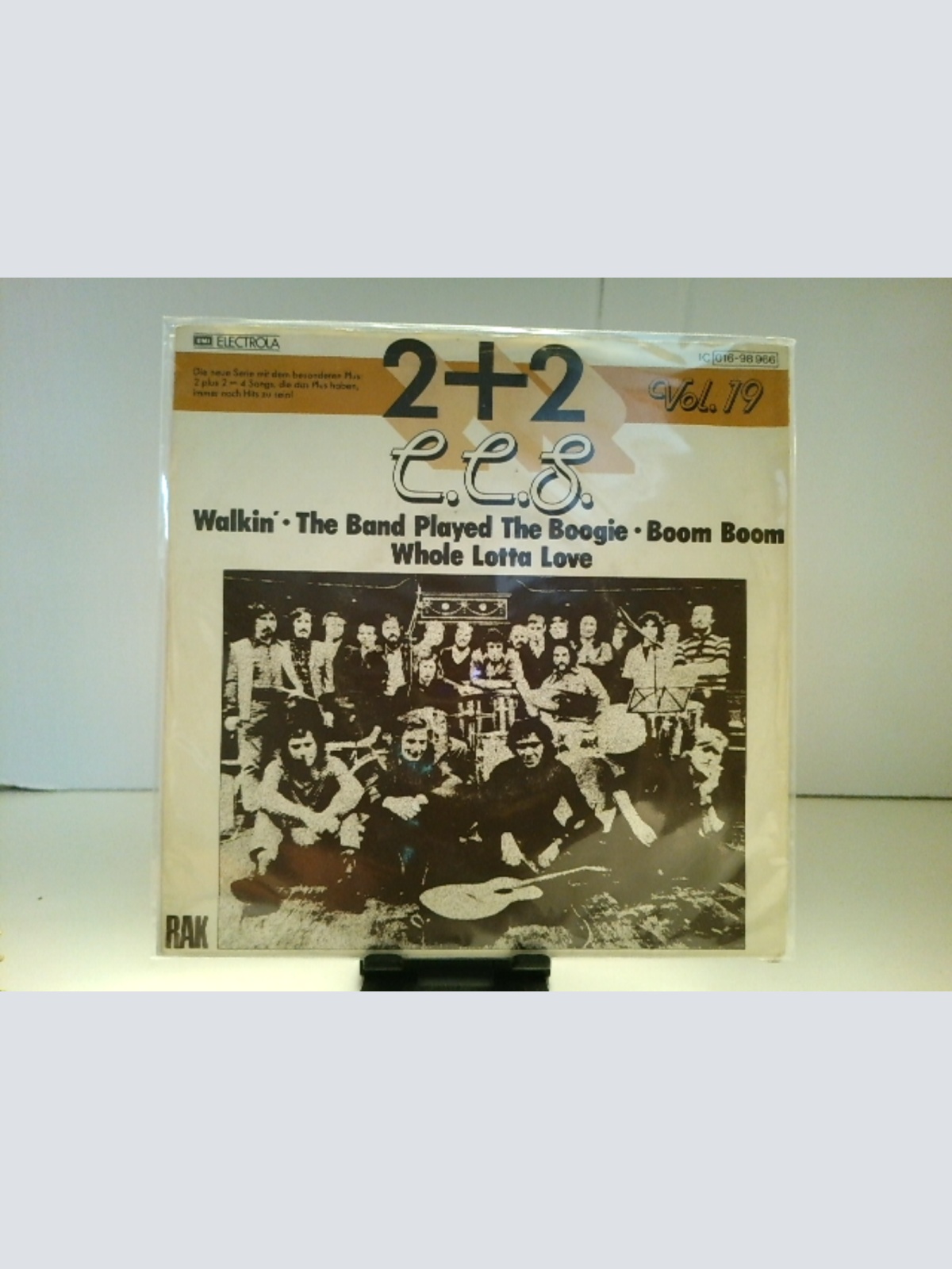 SINGLE / C.C.S.* – Walkin' / The Band Played The Boogie / Boom Boom / Whole Lotta Love