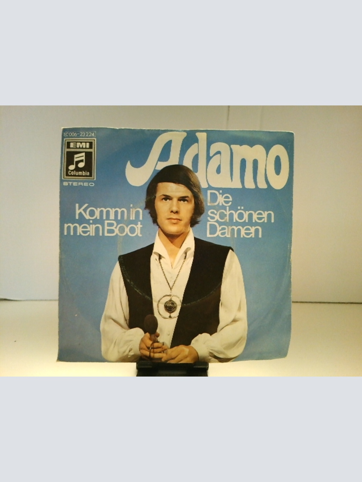 SINGLE / Adamo – Komm In Mein Boot / Die Schönen Damen