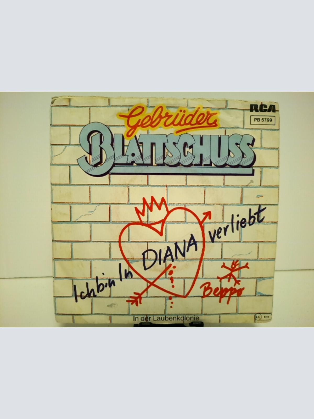 SINGLE / Gebrüder Blattschuss – Ich Bin In Diana Verliebt (Indiana)