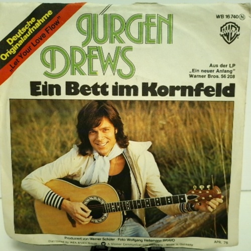 SINGLE / Jürgen Drews – Ein Bett Im Kornfeld