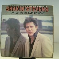 SINGLE / Shakin' Stevens – Give Me Your Heart Tonight