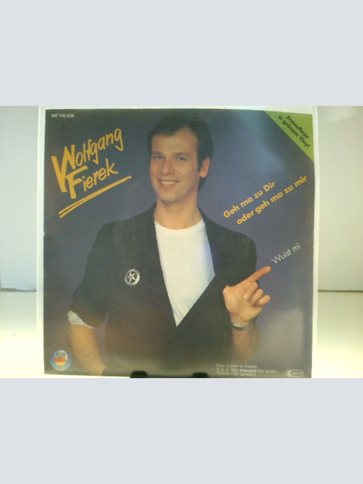 SINGLE / Wolfgang Fierek – Geh Ma Zu Dir Oder Geh Ma Zu Mir / Wuist Mi