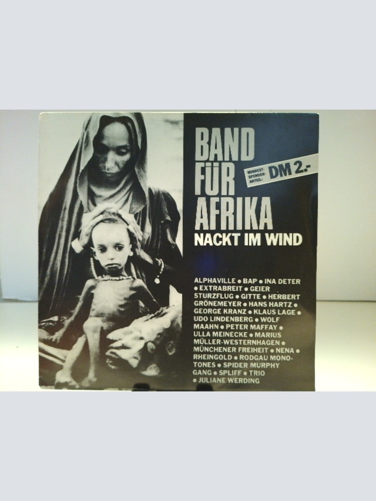 SINGLE / Band Für Afrika – Nackt Im Wind