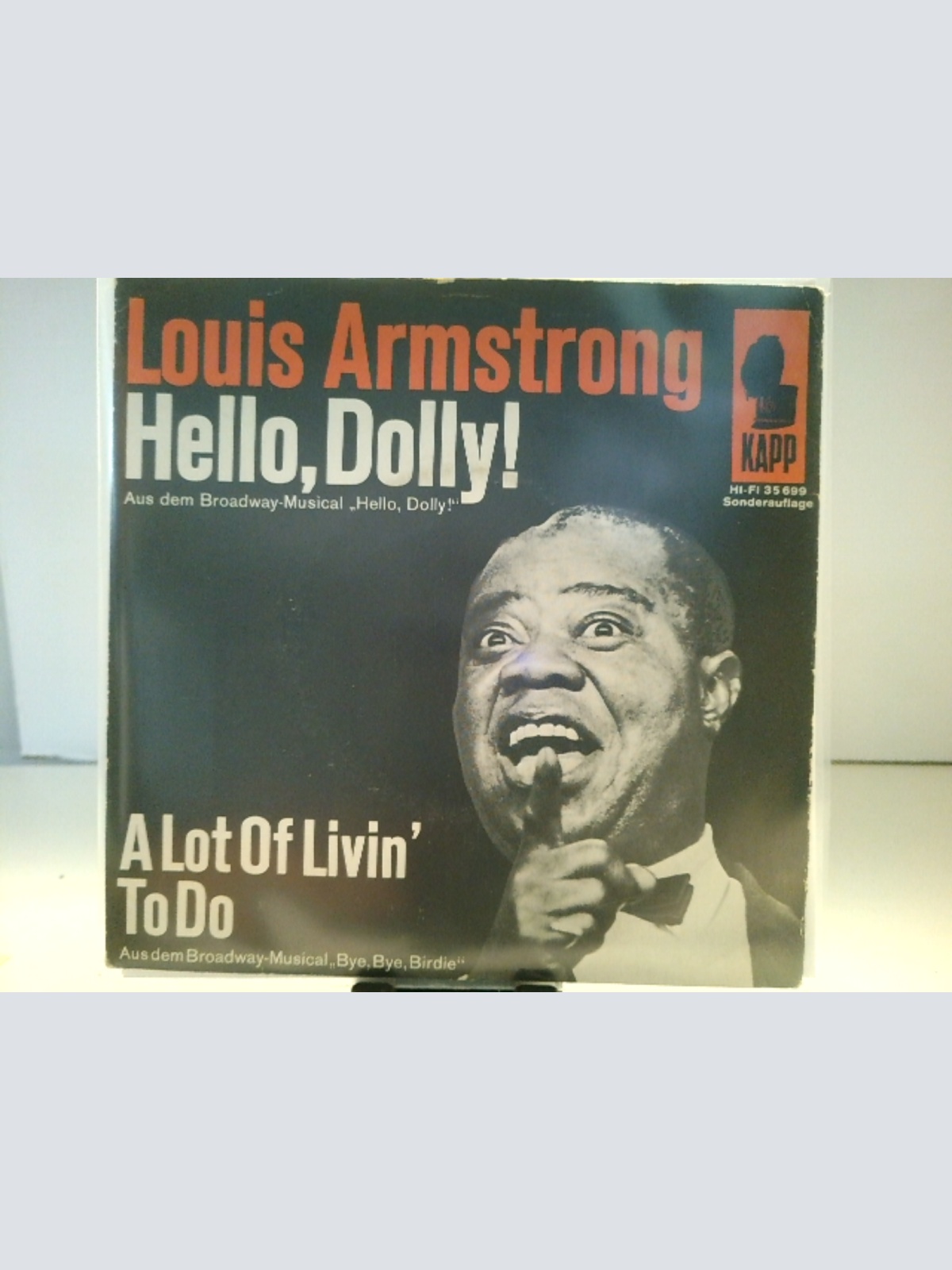 SINGLE / Louis Armstrong – Hello, Dolly! / A Lot Of Livin' To Do