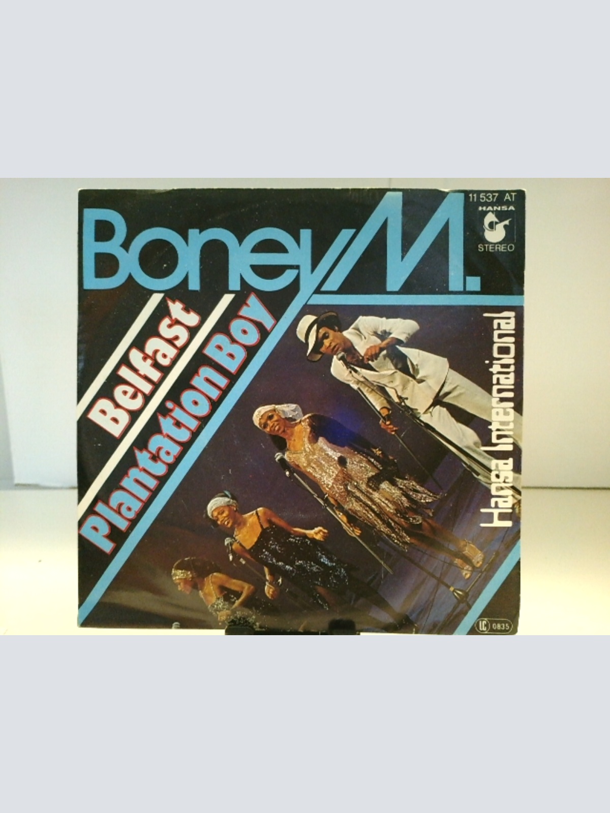 SINGLE / Boney M. – Belfast / Plantation Boy