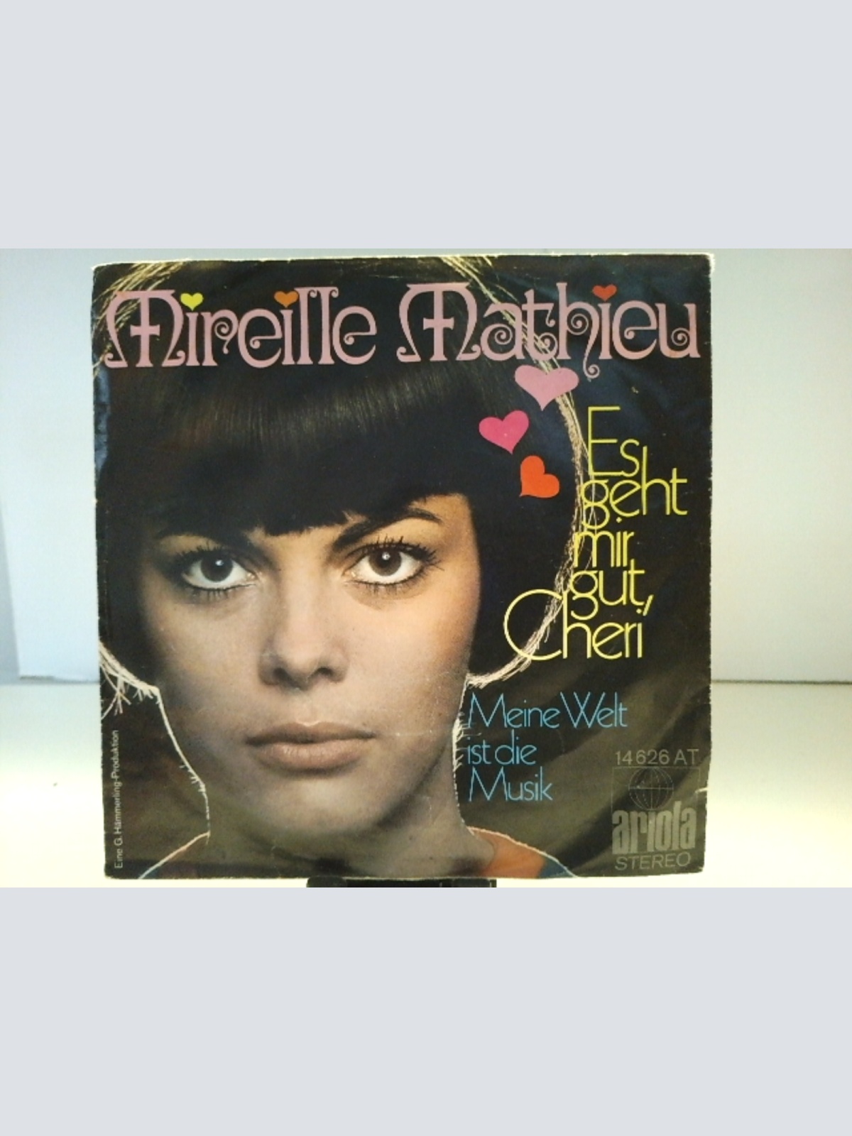 SINGLE / Mireille Mathieu – Es Geht Mir Gut, Cheri