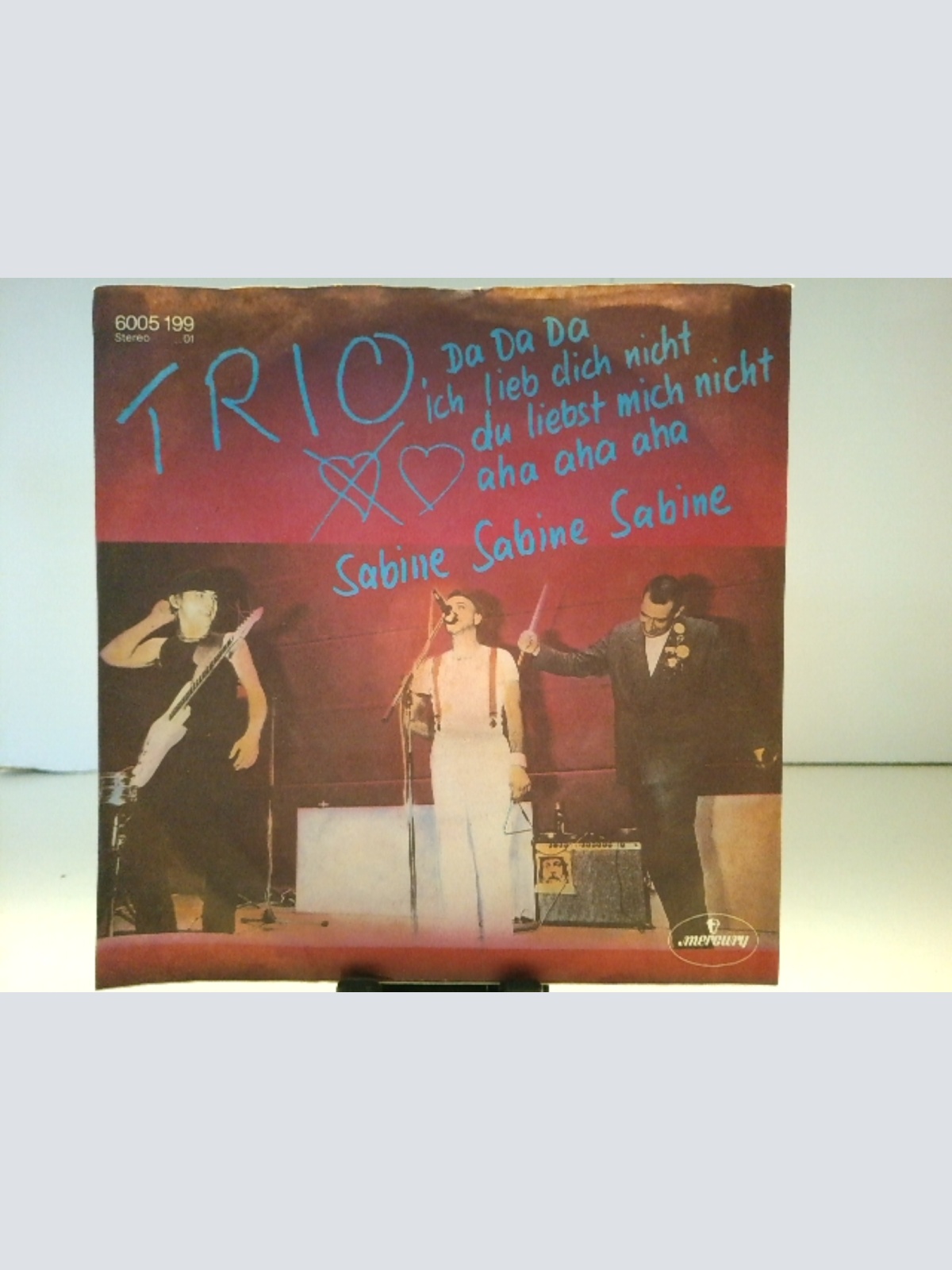 SINGLE / Trio – Da Da Da Ich Lieb Dich Nicht Du Liebst Mich Nicht Aha Aha Aha / Sabine Sabine Sabine