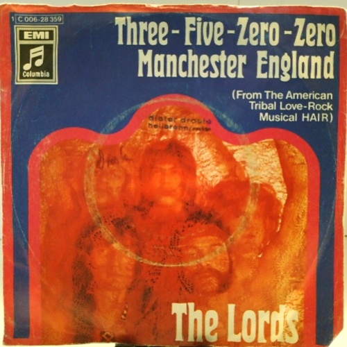 SINGLE / The Lords – Three-Five-Zero-Zero / Manchester England