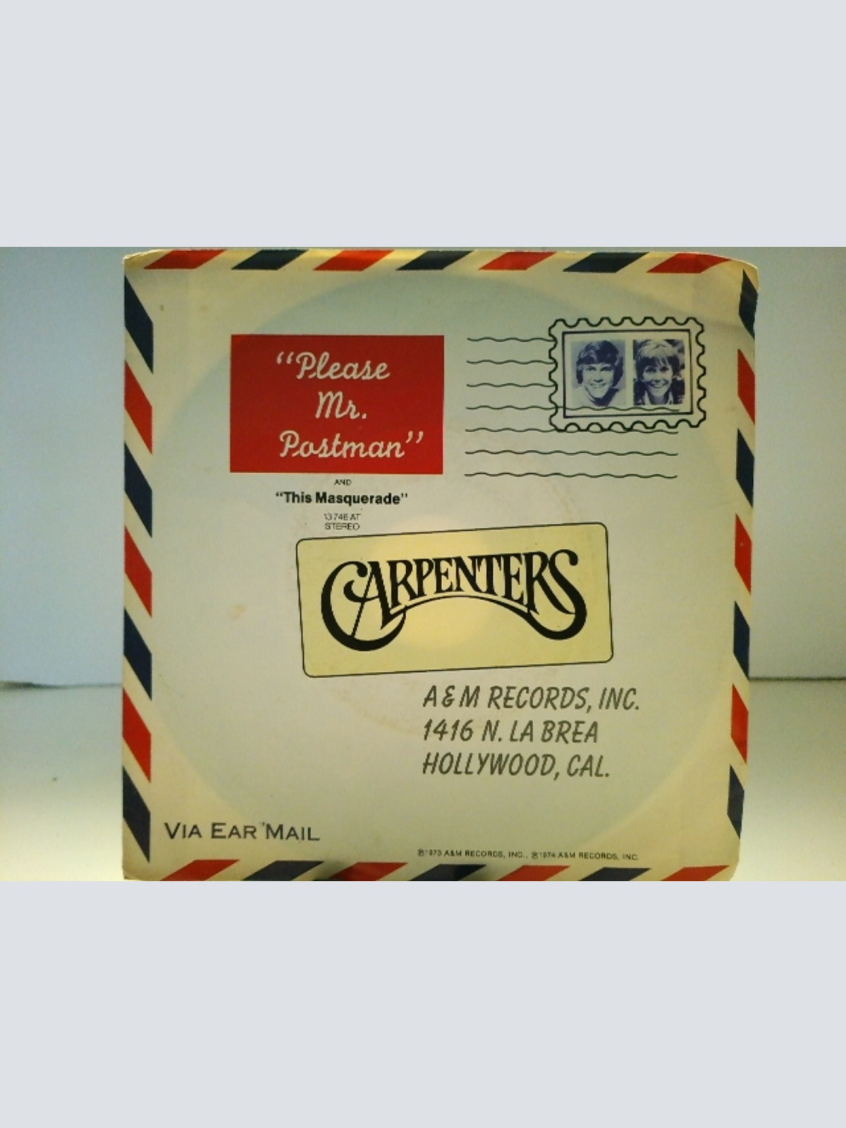 SINGLE / Carpenters – Please Mr. Postman