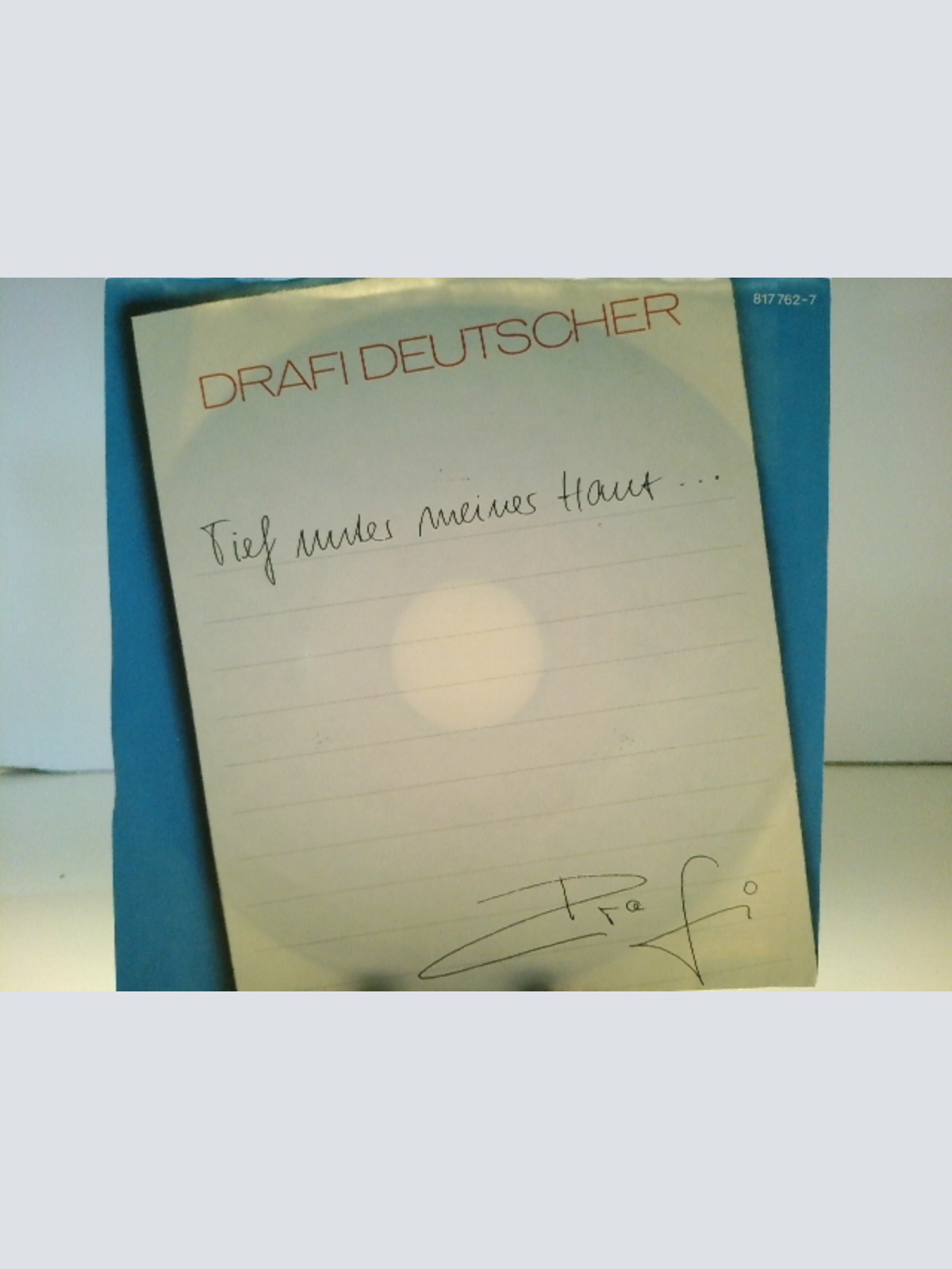 SINGLE / Drafi Deutscher – Tief Unter Meiner Haut