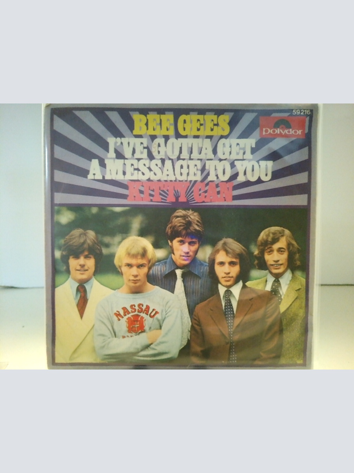 SINGLE / Bee Gees – I've Gotta Get A Message To You / Kitty Can