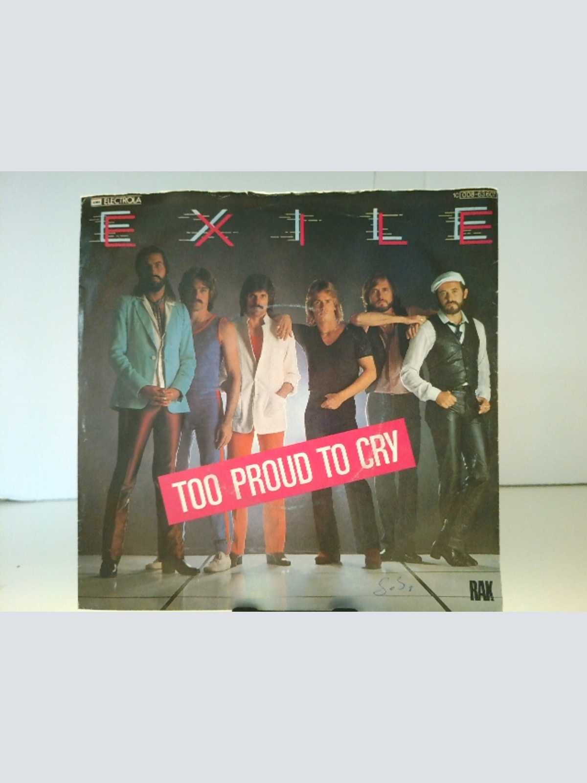 SINGLE / Exile (7) – Too Proud To Cry