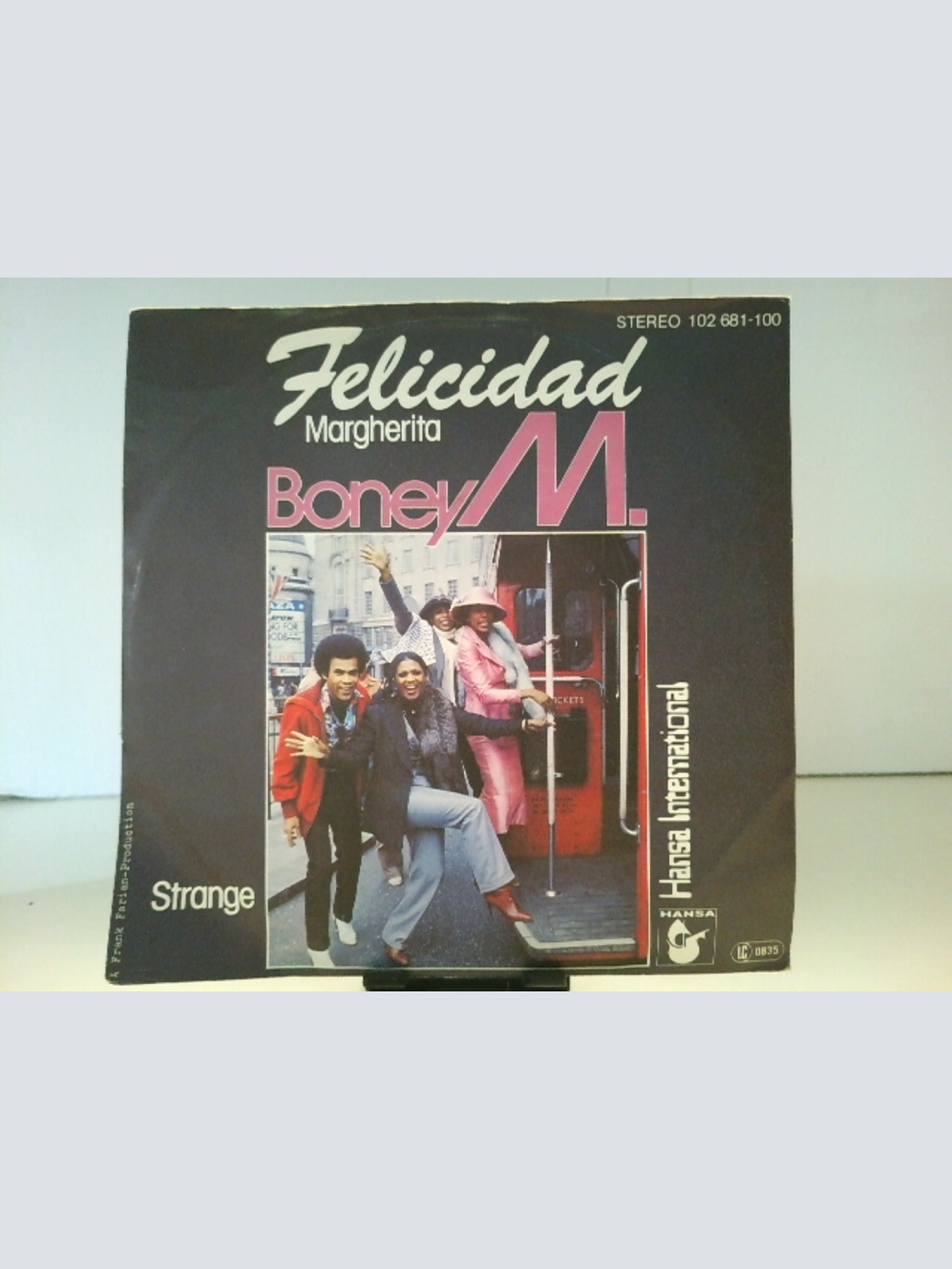 SINGLE / Boney M. – Felicidad (Margherita)