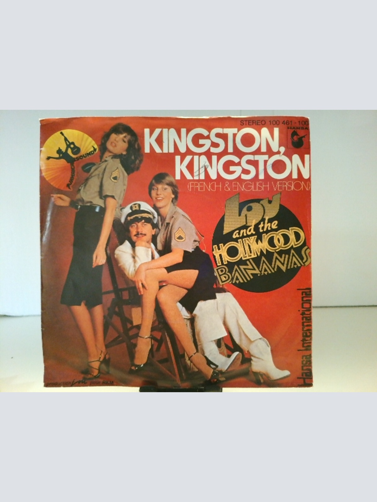 SINGLE / Lou And The Hollywood Bananas* – Kingston, Kingston (French & English Version)