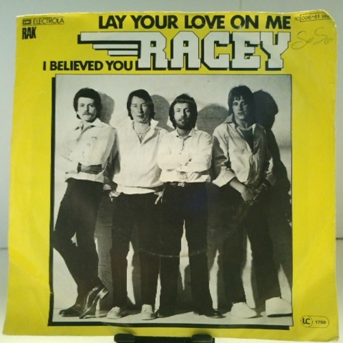 SINGLE / Racey – Lay Your Love On Me