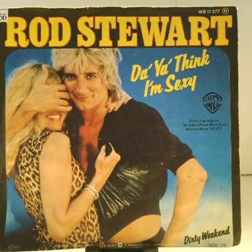 SINGLE / Rod Stewart – Da' Ya' Think I'm Sexy