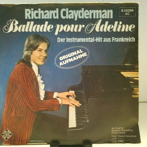 SINGLE / Richard Clayderman – Ballade Pour Adeline