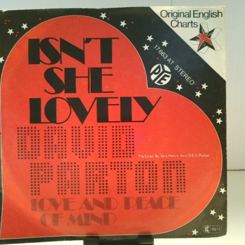 SINGLE / David Parton – Isn't She Lovely