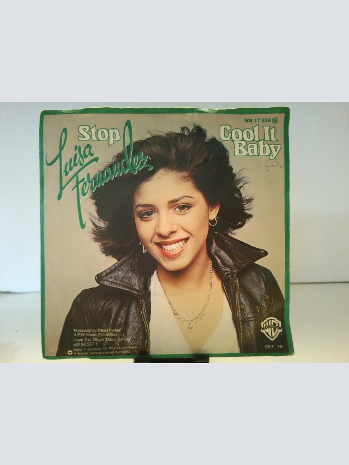 SINGLE / Luisa Fernandez – Stop / Cool It Baby