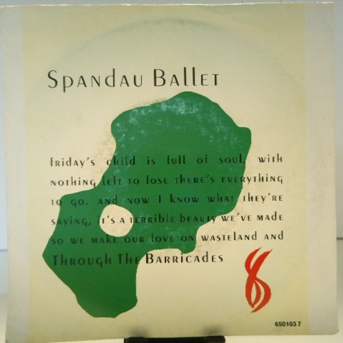 SINGLE / Spandau Ballet – Through The Barricades